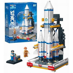 Игрушка конструктор MOYU Ракета MY95035