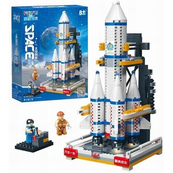 Игрушка конструктор MOYU Ракета MY95035