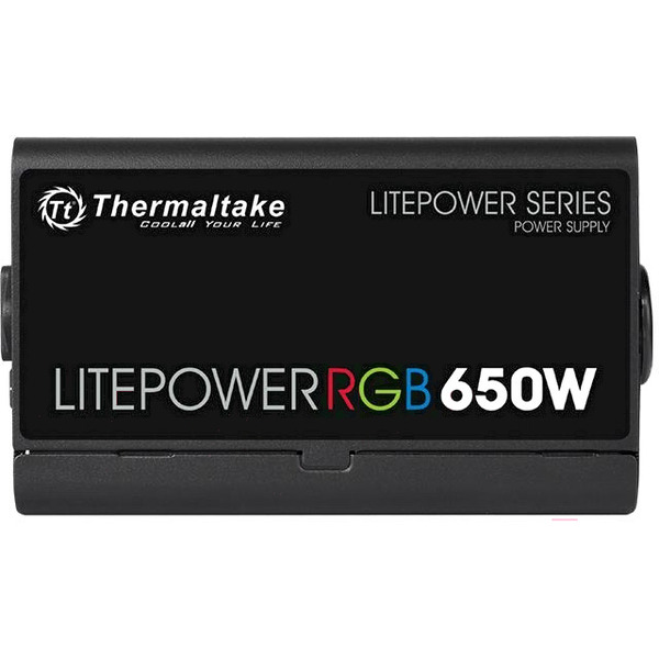 Блок питания Thermaltake Litepower RGB 650W LTP-650AL2NK
