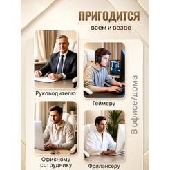 Кресло офисное Mio Tesoro Талас E0014 (белый)