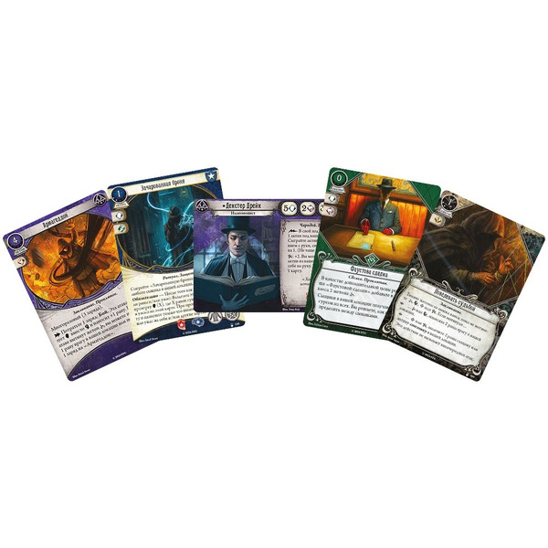 Настольная игра Мир Хобби Ужас Аркхэма. Карточная игра: Заговор в Инсмуте: Сыщики 952062