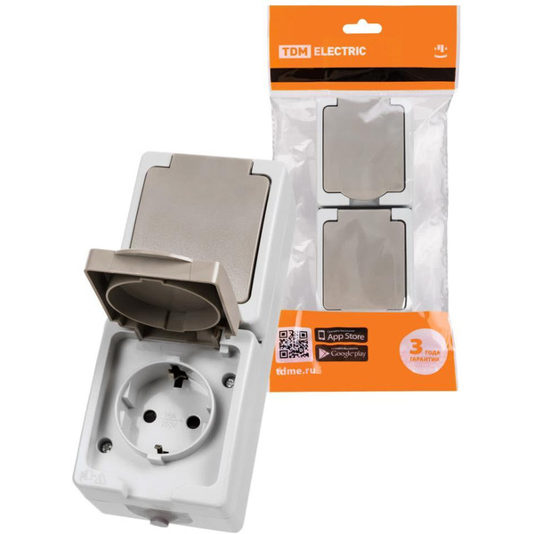 Розетка TDM Вуокса SQ1803-0009 (белый)