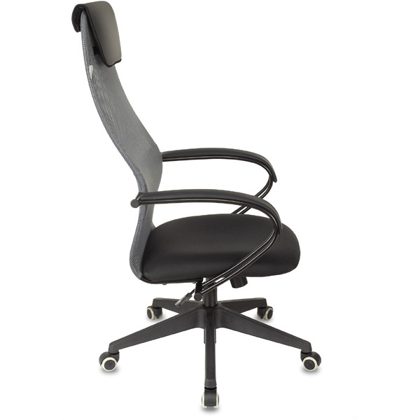 Кресло Бюрократ CH-607 (темно-серый /черный)