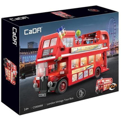 Конструктор CaDa London Vintage Tour Bus C59008W