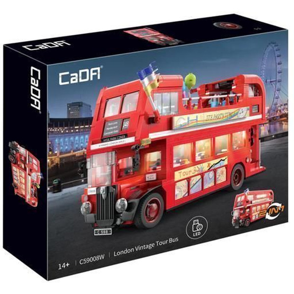 Конструктор CaDa London Vintage Tour Bus C59008W