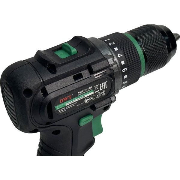 Дрель-шуруповерт аккумуляторная DWT ABSP-20 DNF-2 BMC