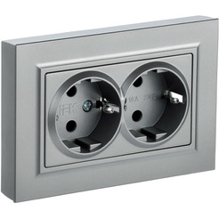 Розетка IEK Brite РС12-3-БрА