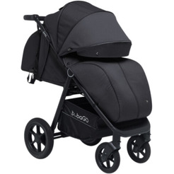 Детская прогулочная коляска BubaGo BASS BG 132-AL-5 (темно-серый)