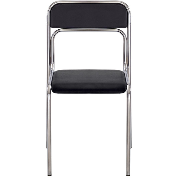 Стул офисный Nowy Styl Ascona Chrome (черный)