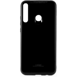 Накладка CASE Glassy Huawei P40 lite E / Y7P / Honor 9C (черный)