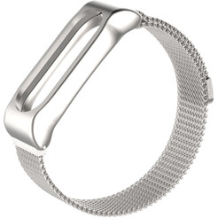 Ремешок Bingo Magnetic для Xiaomi Mi Band 2 Серебристый