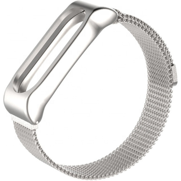 Ремешок Bingo Magnetic для Xiaomi Mi Band 2 Серебристый