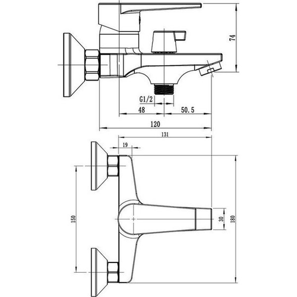 Смеситель Esko Budapest BT54