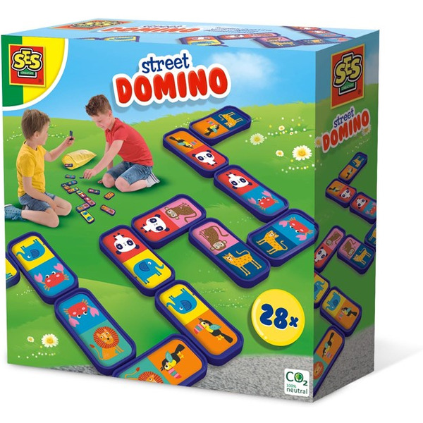 Настольная игра SES Creative Игра для улицы и дома Домино 02232
