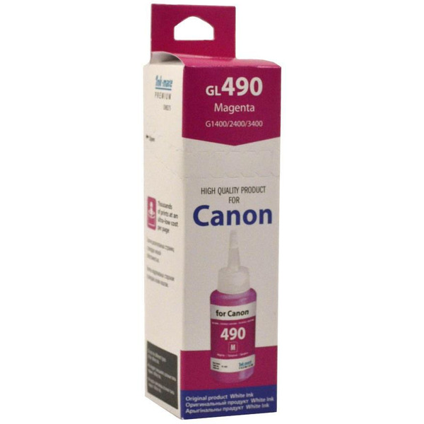 Контейнер с чернилами White Ink G1400/2400/3400 Magenta (70мл)