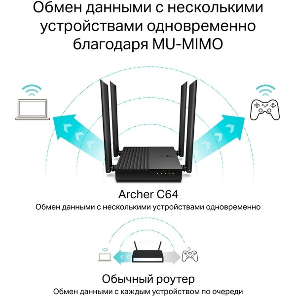 Wi-Fi роутер TP-Link Archer C64