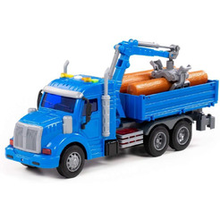 Самосвал Полесье Профи 96135 (синий)