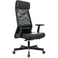 Кресло Бюрократ T-995 черный TW-01 (эко.кожа/сетка)