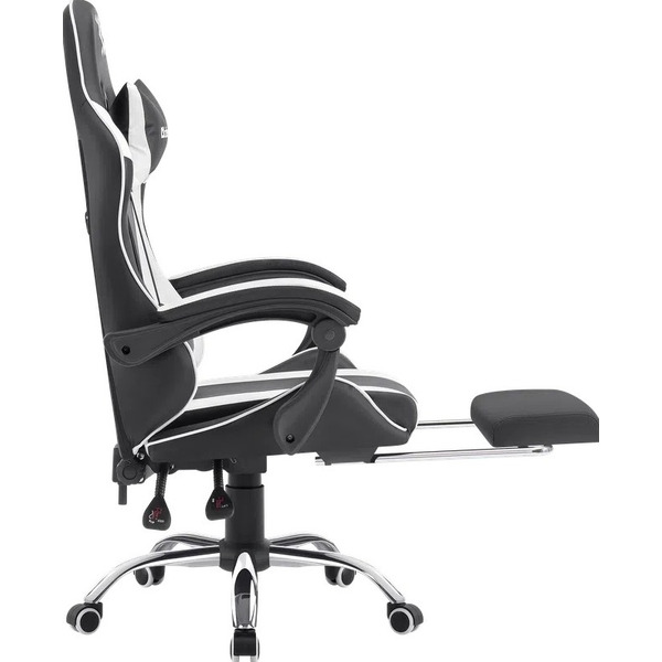 Игровое кресло Defender Tios (черный/белый)