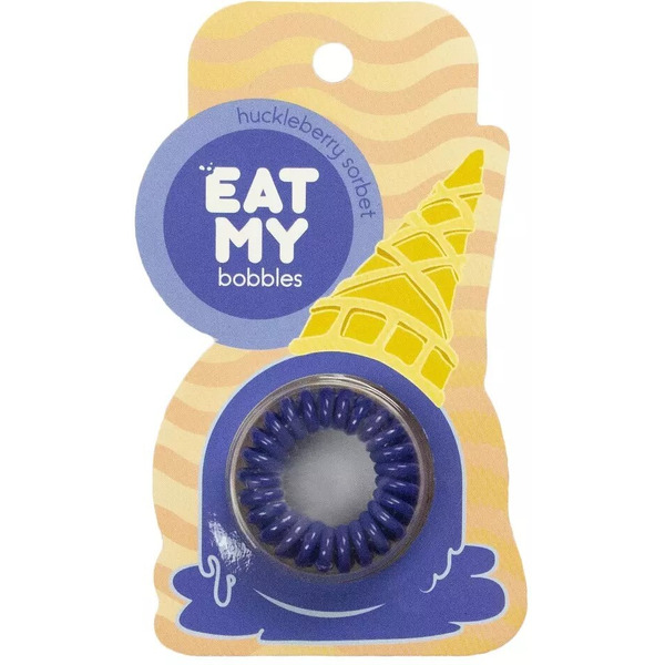 Резинки для волос EAT MY в цвете "Черничный сорбет" 311432 (3 шт)