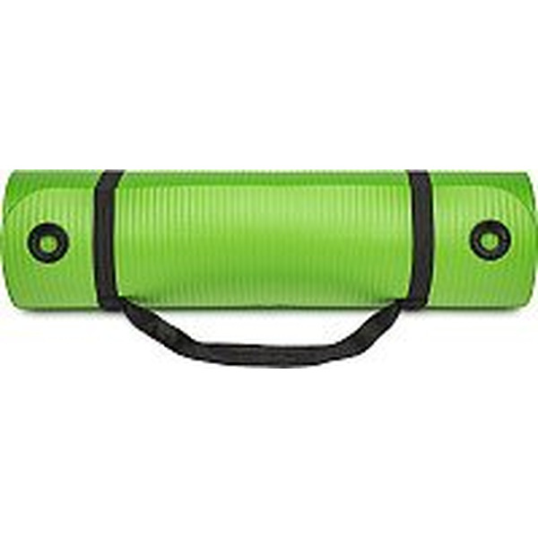 Коврик для йоги и фитнеса Sundays Fitness IR97506 (180x60x1см, зеленый)