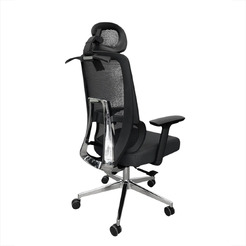Кресло офисное SITUP CARBON BLACK chrome (сетка Black/ Black)