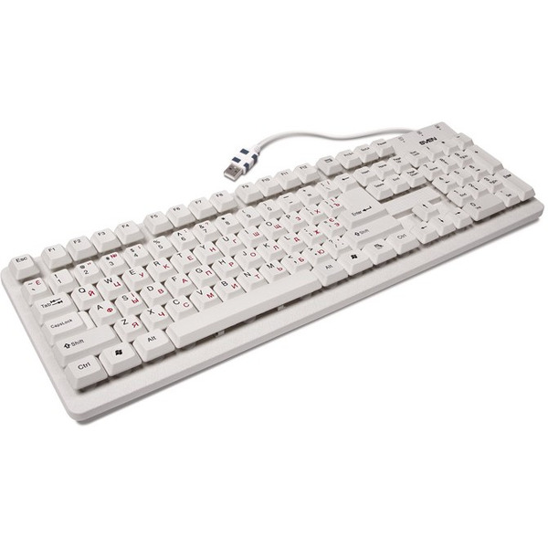 Клавиатура SVEN Standard 301 White