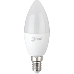 Led b35-6w-865-e14 r Лампочка светодиодная свеча (диод, свеча, 6вт, хол, e14) ЭРА