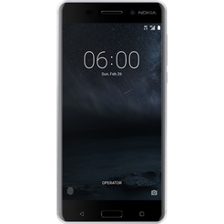 Смартфон Nokia 6 серебрянный (11PLES01A12)