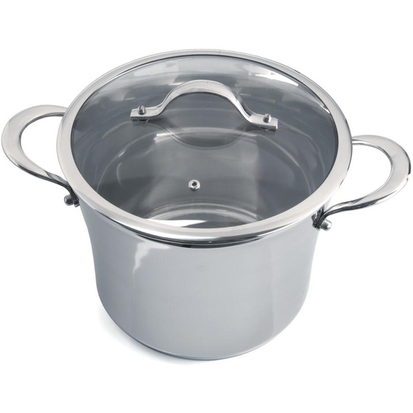 1102795 Tulip кастрюля стекл. крышка 26 см 7,8 л