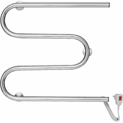 Полотенцесушитель Ростела М-образный 50x60 (кабель с кнопкой, правый)