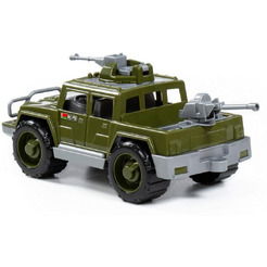 Автомобиль-пикап военный Полесье Защитник с 2-мя пулемётами  63953