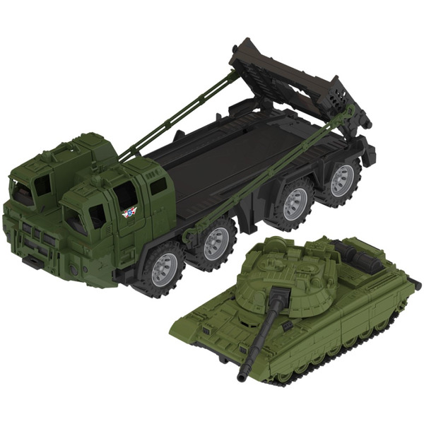 Военный тягач  Нордпласт Щит с танком 258_NP