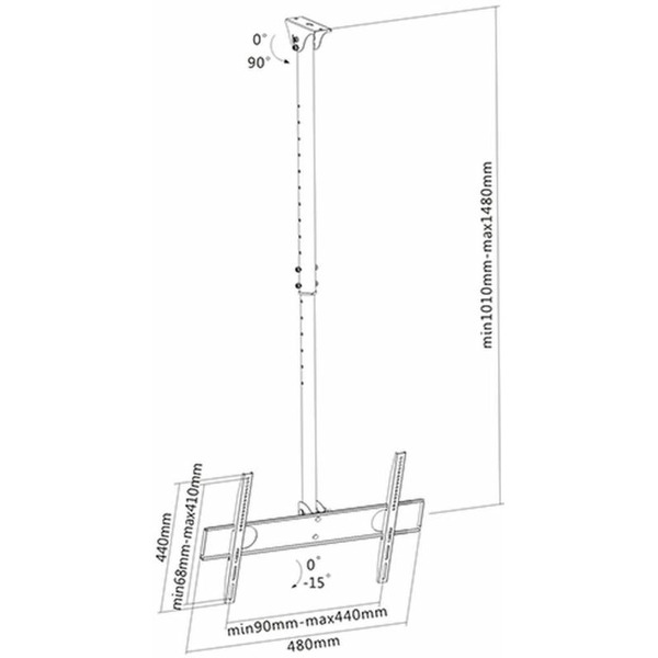 Кронштейн для телевизора Arm Media LCD-1500