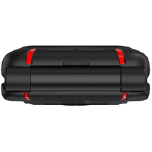 Мобильный телефон Maxvi E 10 (черный/красный)