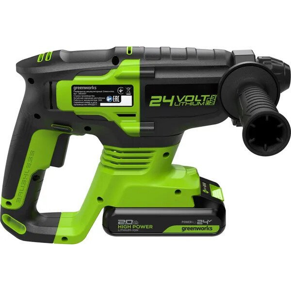 Перфоратор Greenworks GD24SDS2 3803007CUA