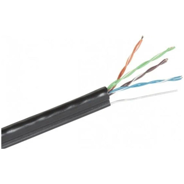 Кабель ExeGate UTP4-C5e-CU-S24-SW-OUT-PE-BK-305-FLUKE UTP EX190974RUS