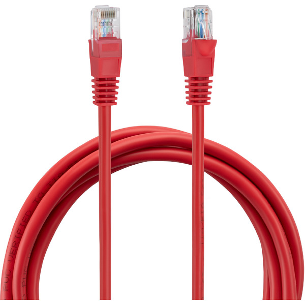 Патч-корд Buro UTP-5E-1,5M-R