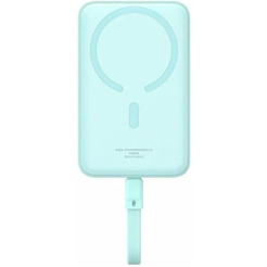 Внешний аккумулятор Baseus P1002210B333-00 Magnetic Mini Wireless Fast Charge Type-C Edition 10000mAh 30W Peppermint Blue