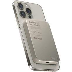 Внешний аккумулятор Momax IP117A Q.Mag X1 10000mAh (титан)