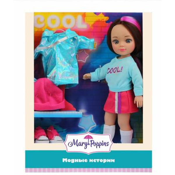 Кукла с аксессуарами Mary Poppins 451347 (Модные истории. Спорт-шик)