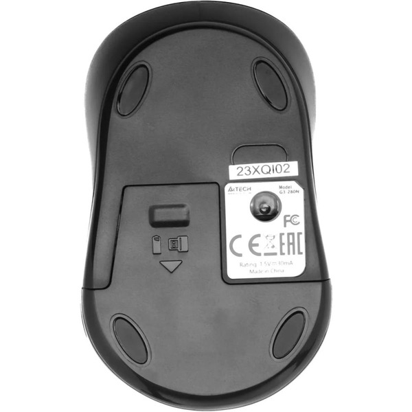 Мышь A4Tech G3-280N (серый)