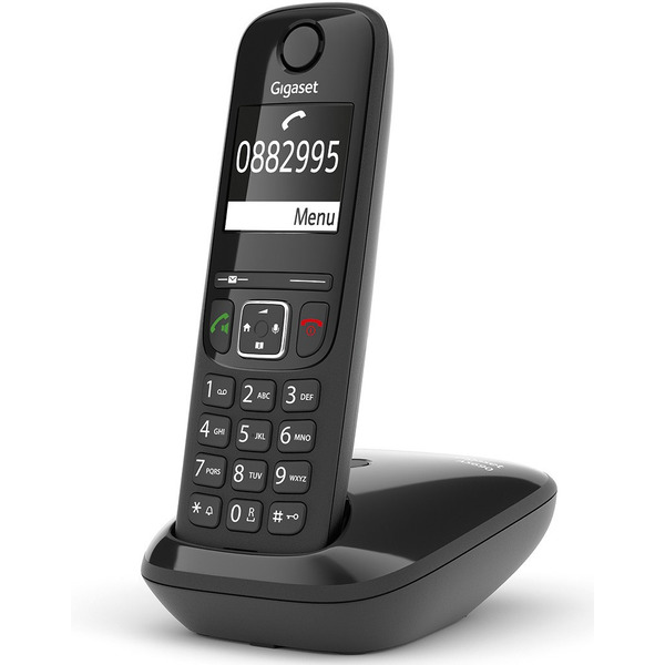 Телефон DECT Gigaset AS690 (черный)