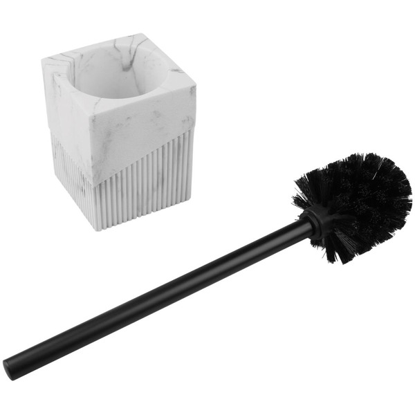 Ершик с подставкой PERFECTO LINEA ELEMENT MARBLE 35-618704