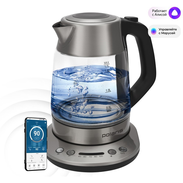Электрочайник Polaris PWK 1775CGLD Wi-Fi IQ Home