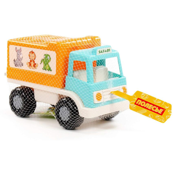 Сортер Полесье Грузовик Забава сафари 90287 (бирюзовый)