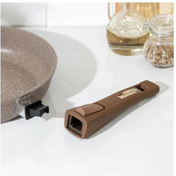 Сковорода Мечта Гранит M22806 (коричневый)