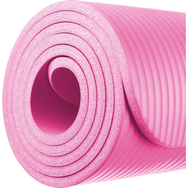 Коврик для йоги и фитнеса Sundays Fitness IR97506 (180x60x1см, розовый)