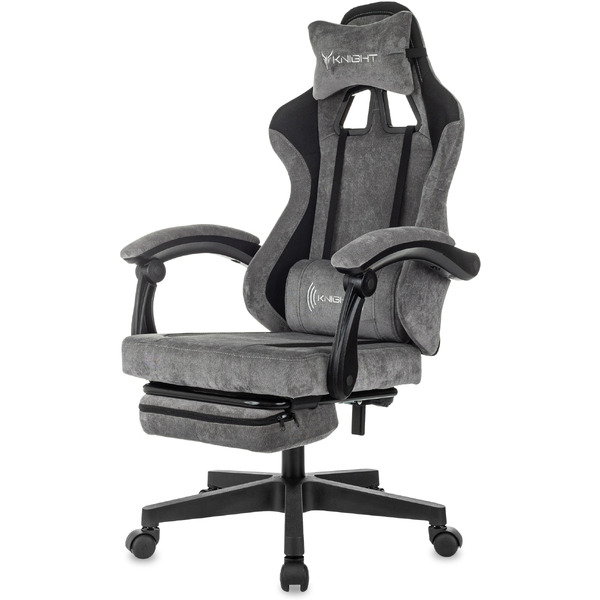 Кресло игровое Бюрократ Knight Custom/F (серый)