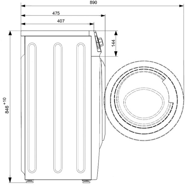 Стиральная машина ATLANT СМА 50У105-00
